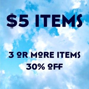 $5 Items 💙 Bundle Together